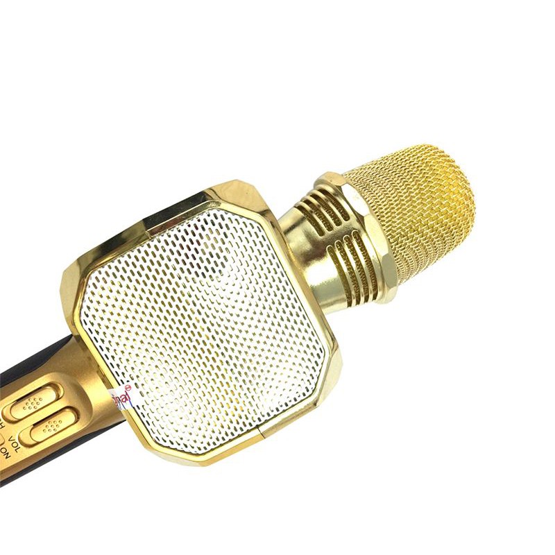 Mic Bluetooth Karaoke SD10 Kiêm Loa Trợ Giảng Nhỏ Gọn Tích Hợp Pin Có Thể Sạc Hàng Chuẩn