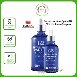 Serum 62 Histolab Tinh chất ốc sên HA siêu dưỡng ẩm 62% Hyaluron Complex Ampoule | Thegioimyphamspa