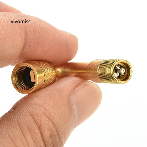 Van nối bơm lốp xe cong góc 45 độ dành cho xe hơi/xe mô tô/xe đạp