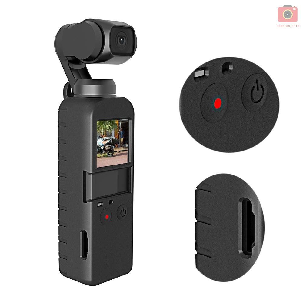 PULUZ Vỏ Silicon Mềm Bảo Vệ Cho Tay Cầm Chống Rung Dji Osmo Pocket