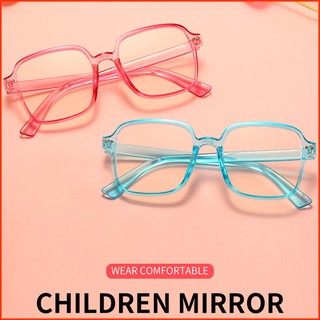 Kính mắt chống xanh cho trẻ em Khung vuông Chống bức xạ Kính mắt máy tính di động Bảo vệ mắt Vogue _ glasses