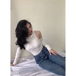 ÁO CROPTOP DÀI TAY ( TAY RỜI)
