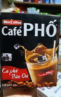 Cà Phê Sữa Đá PHỐ 10gói*24gram