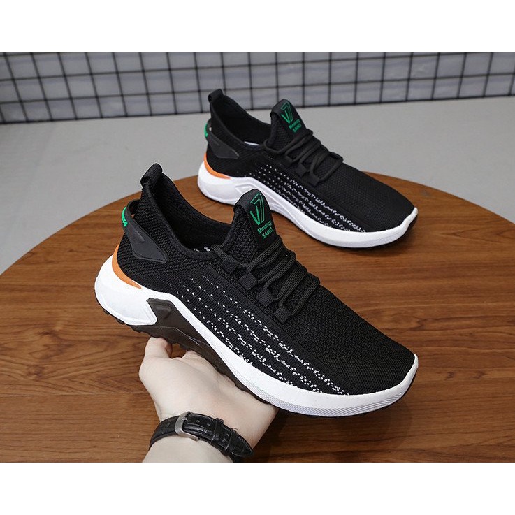 Giày nam thể thao sneakers v7 SDINA vải thoáng khí (Có 2 Màu)