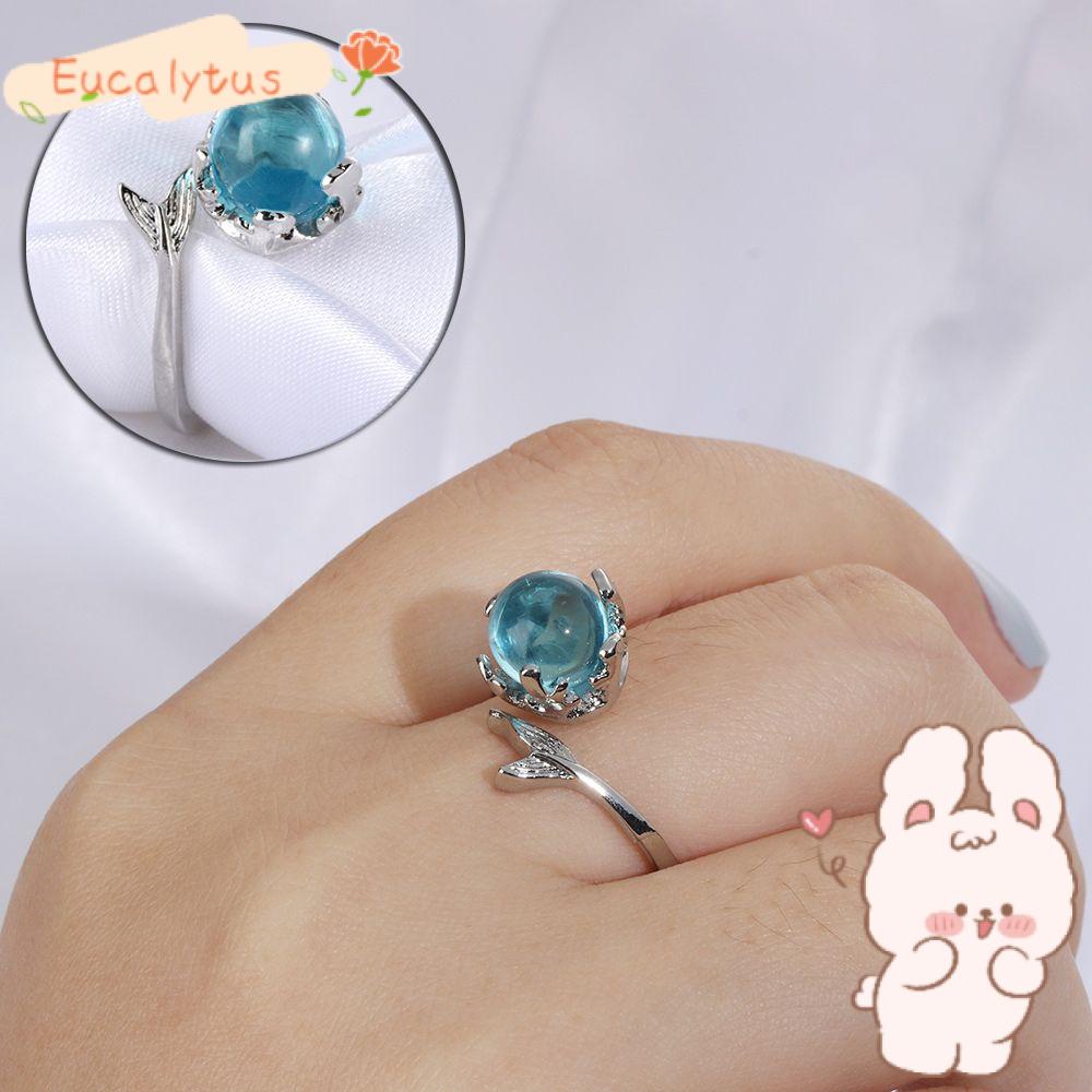 Nhẫn Hình Đuôi Cá Có Thể Điều Chỉnh Kích Thước Dành Cho Nữ