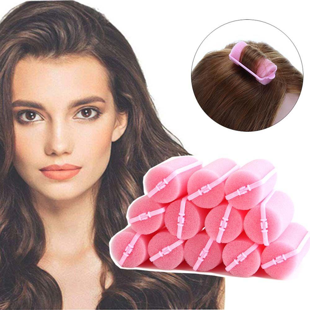 USNOW Set 12 Lô Bọt Biển Cuốn Tóc Chuyên Nghiệp