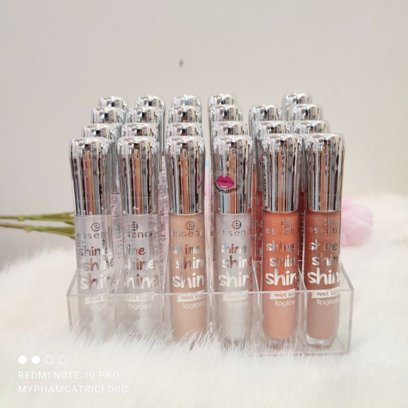 [Bill Đức]Son bóng nhũ ánh kim cương Essence Lipglow.