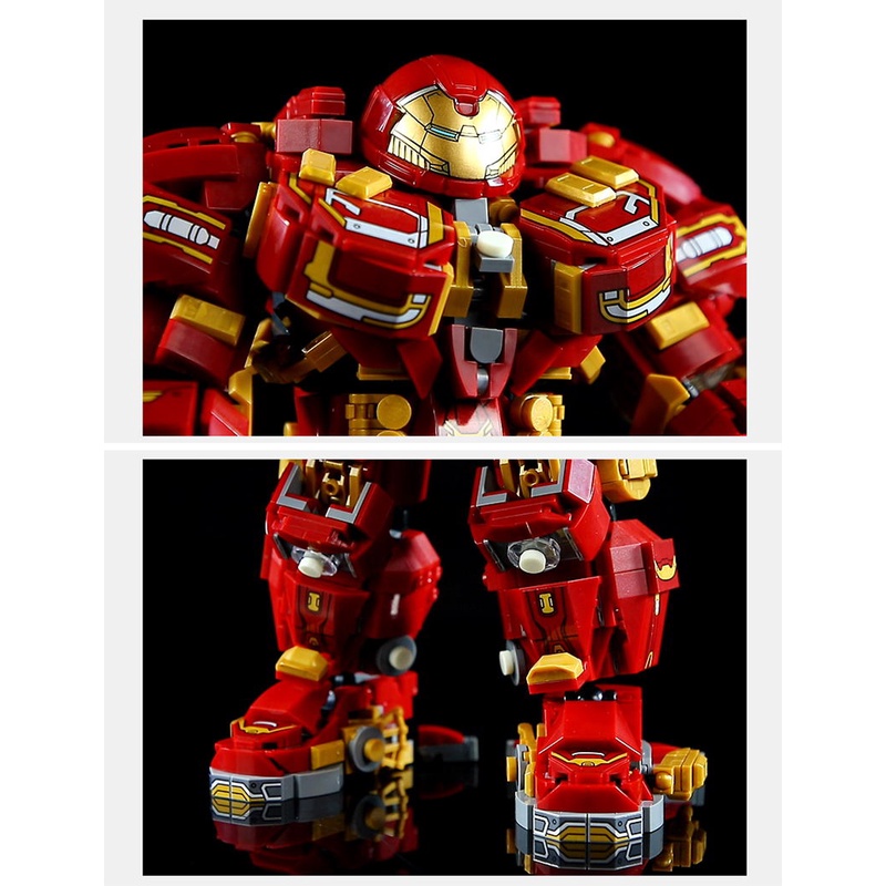 Đồ chơi Lắp ráp Mô hình người Sắt 76066 Avengers Marvel Iron Man Hulkbuster