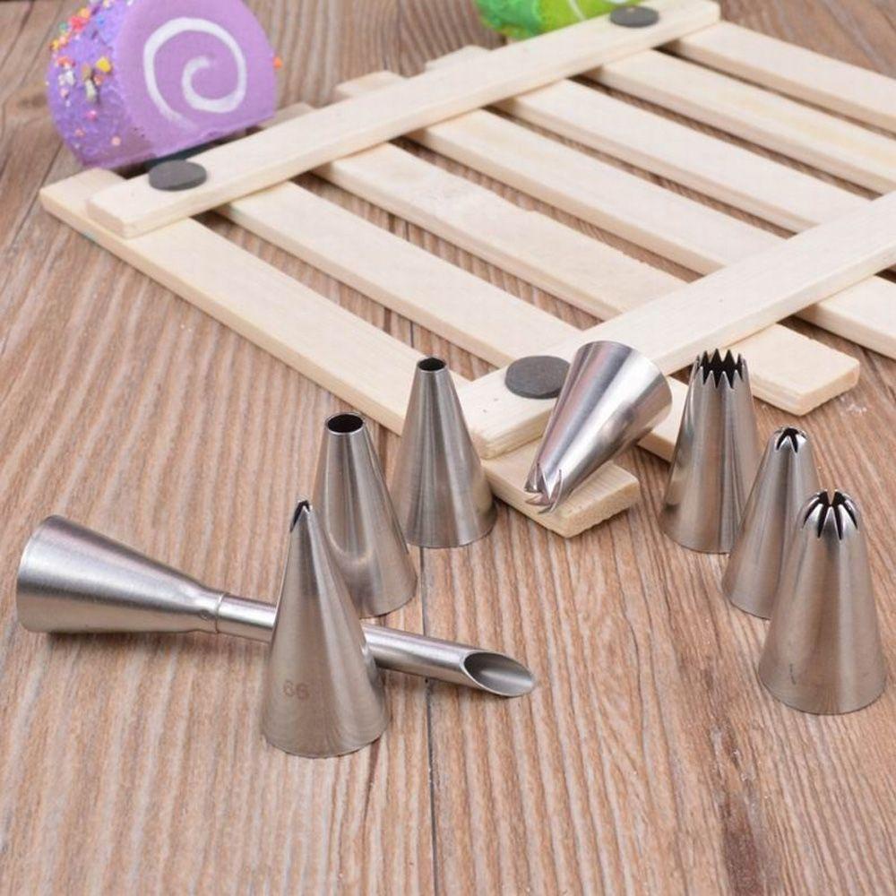 LEISURE Set 10 Đuôi Bắt Bông Kem Trang Trí Bánh