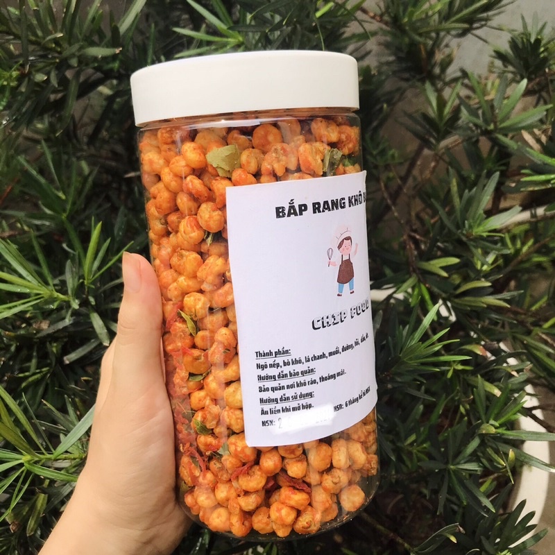 Bắp Rang Khô Bò Hũ 250g ChipFood | Hàng Chuẩn Đảm Bảo Chất Lượng | Hoàn Trả 100% Nếu Không Như Mô Tả | Ăn Vặt Hà Nội