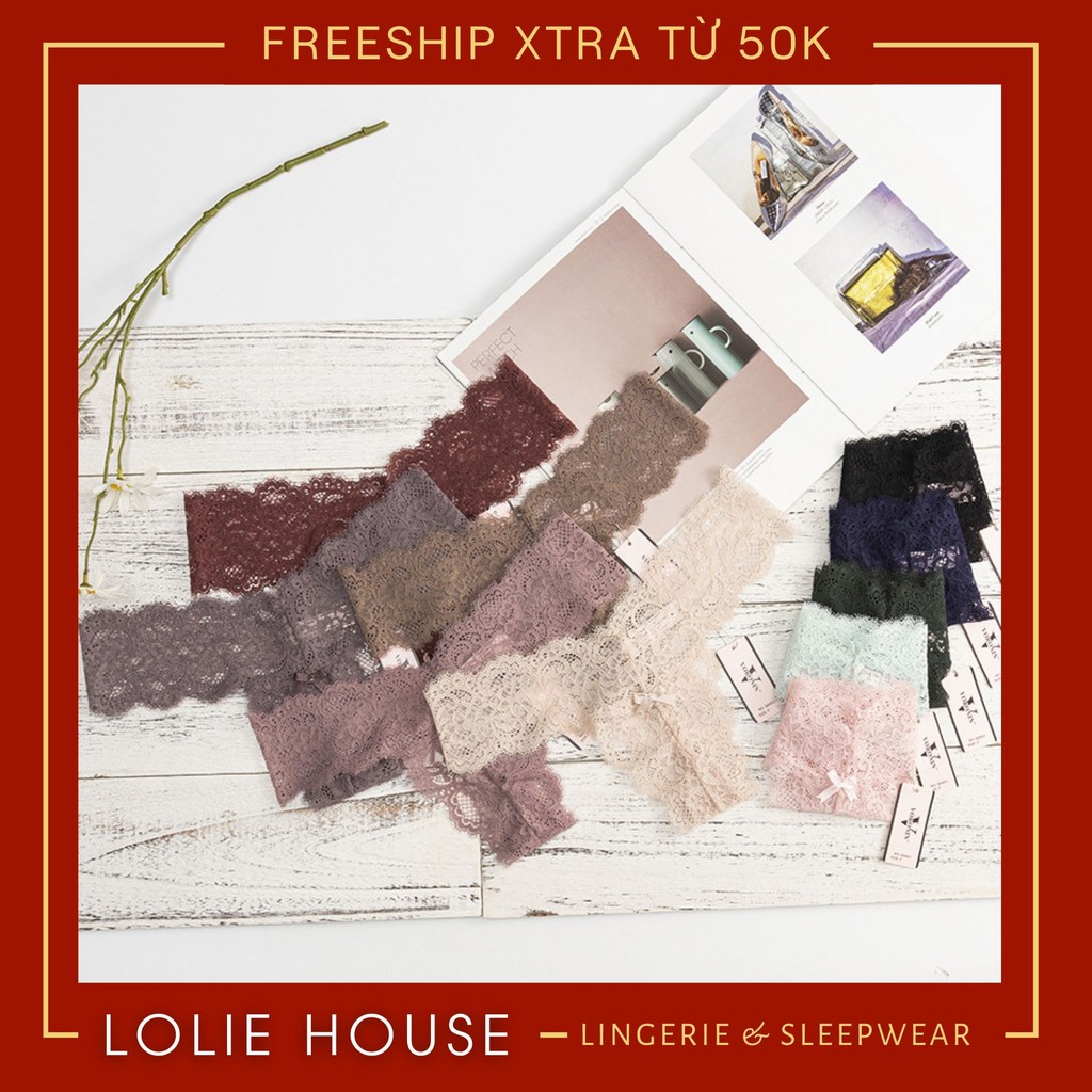 Quần lót ren lọt khe sexy chữ Y cao cấp gợi cảm nhiều màu cho nữ  LOLIE HOUSE - LK14