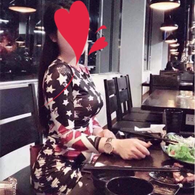 Đầm body cờ mỹ tl145 pass 80k