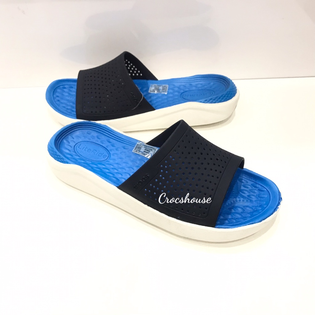 Dép quai ngang literide unisex siêu êm ,dép quai ngang crocs nam nữ mềm mại - Crocs House