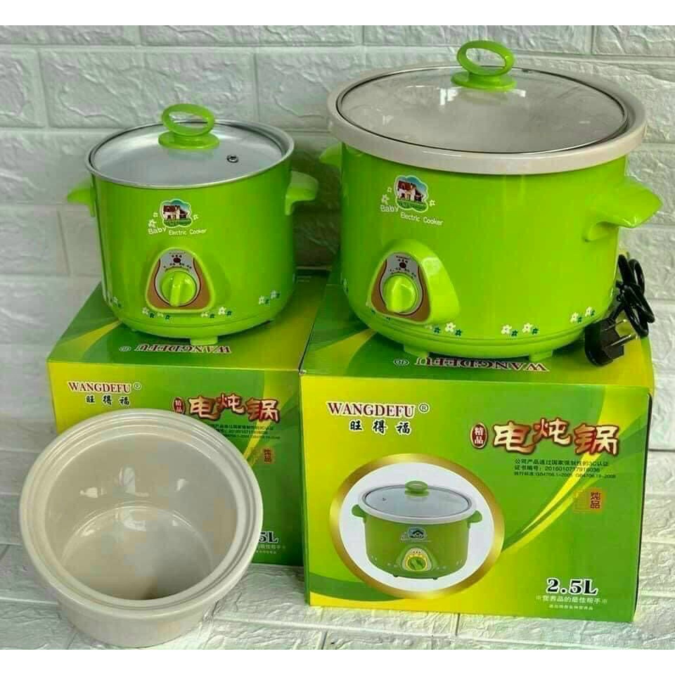 [Ảnh thật] NỒI NẤU CHÁO CHẬM 1,5L - KHO CÁ ĐA NĂNG - DÙNG NẤU CHÁO CHO BÉ, SIÊU NHỪ