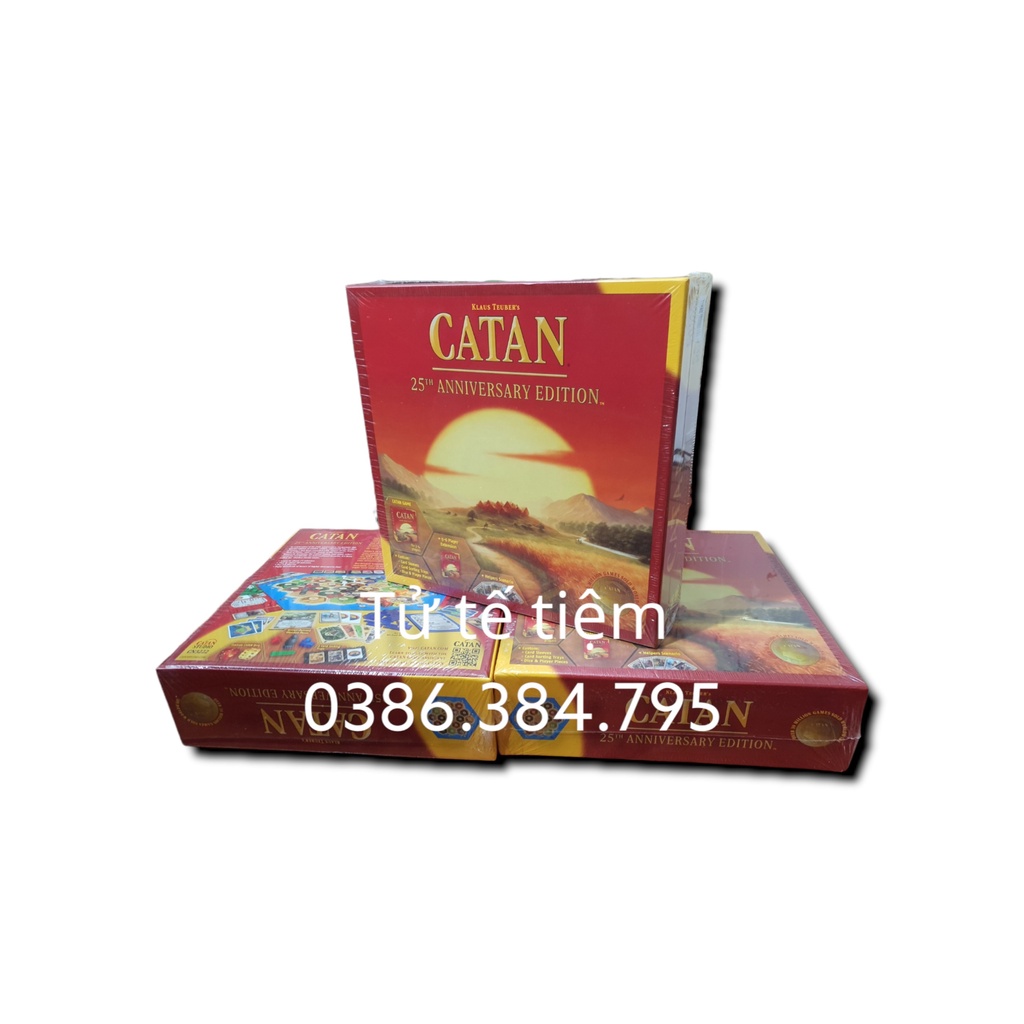 Bộ Trò Chơi Catan Board Game 25th Anniversary