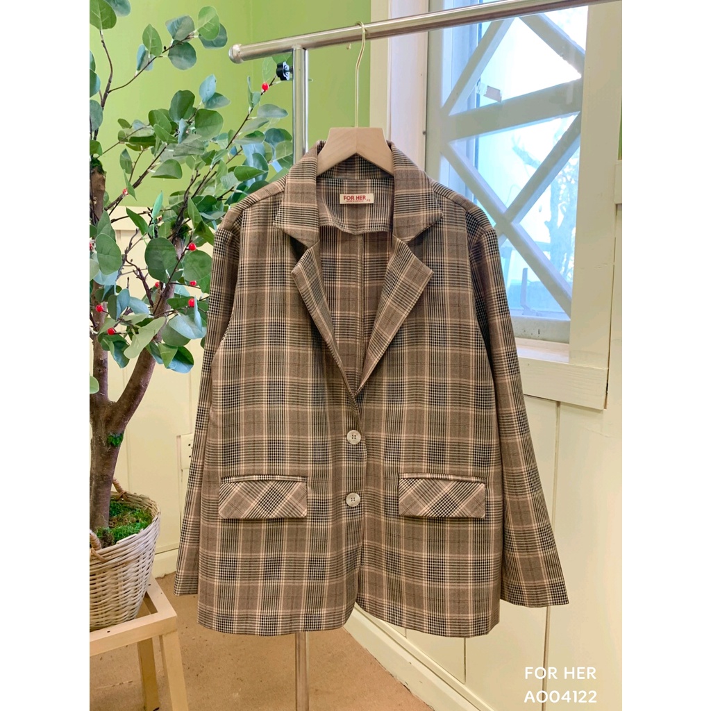 Áo vest sọc FOR HER AO0412 | BigBuy360 - bigbuy360.vn