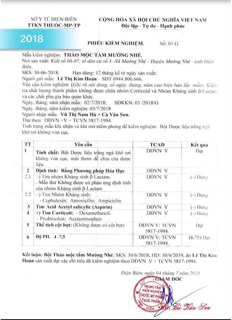 Thảo mộc tắm Mường Nhé