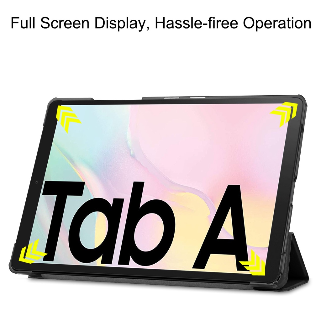 Bao da máy tính bảng nắp lật khóa cài từ tính cho Samsung Galaxy Tab A7 10.4&quot; (2020) SM-T500 SM-T505
