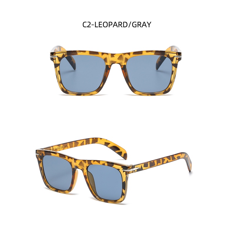 Kính Mát Gọng Vuông Phong Cách Thời Trang Âu Mỹ 2022