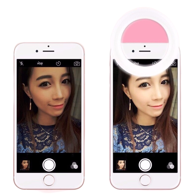 Đèn selfi Hỗ Trợ Ánh Sáng khi chụp ảnh, quay video