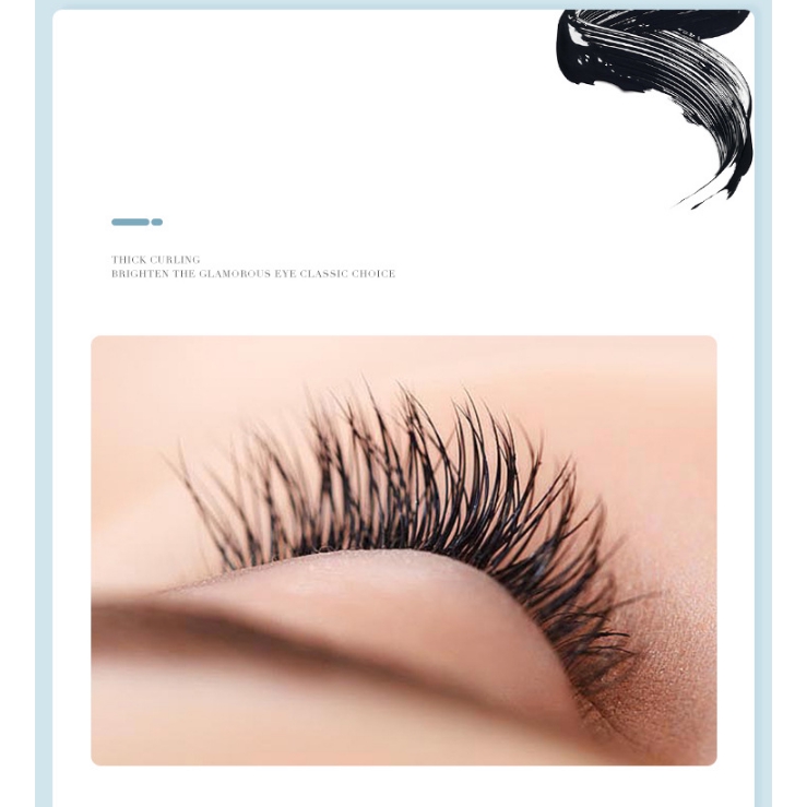 Mascara LAMEILA màu đen chống thấm nước uốn cong làm dày và dài mi hiệu quả | BigBuy360 - bigbuy360.vn