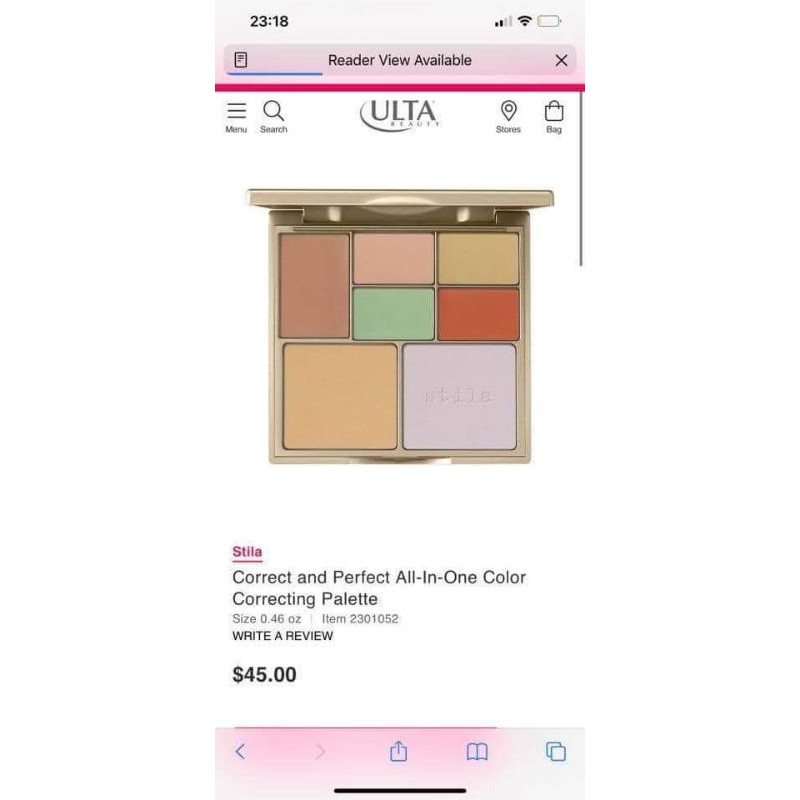 Bảng triệt sắt Stila che khuyết điểm duty Hàn date 11/2021 | BigBuy360 - bigbuy360.vn