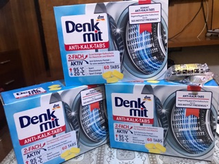 Viên tẩy lồng giặt Denkmit của Đức