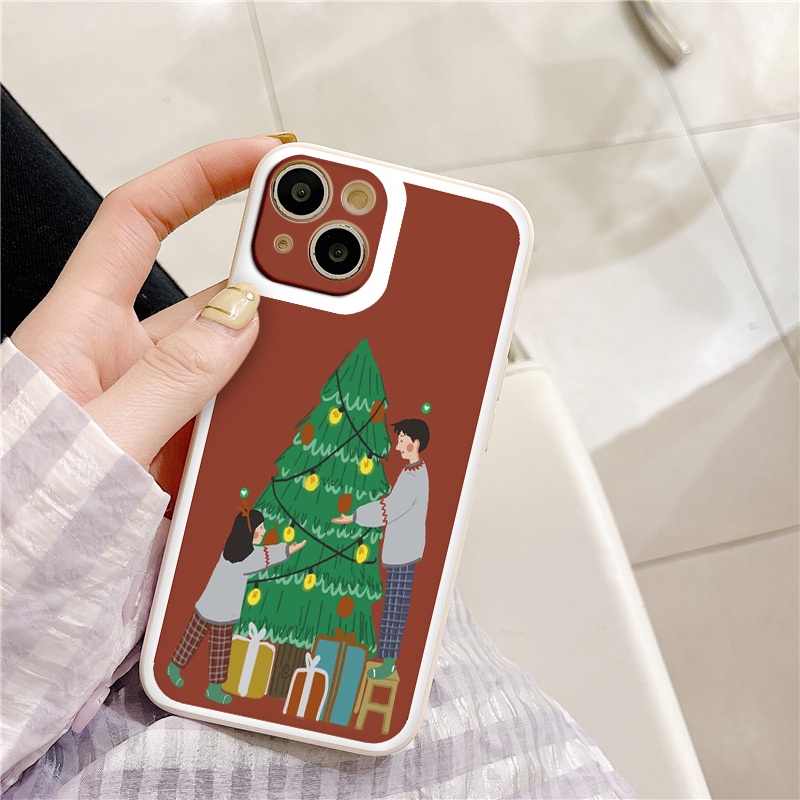 Ốp lưng iphone ốp cặp đôi trang trí cây thông ip 13promax 11 promax 12 pro max 6 6plus 7 plus 8 x xr xsmax