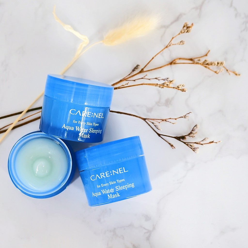 Mặt Nạ Ngủ Care:Nel Aqua Night Mask Mềm Mịn &amp; Căng Bóng Da 15ml