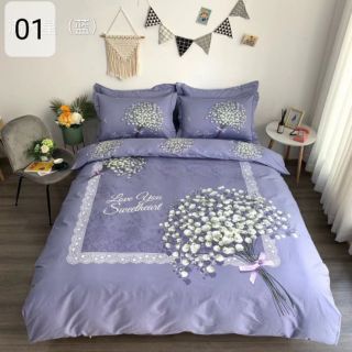 Cotton lụa tím baby thần thánh