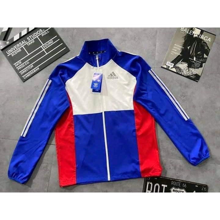 Áo Khoác Gió Nữ In Adidas Phối Màu Siêu Đẹp AK166