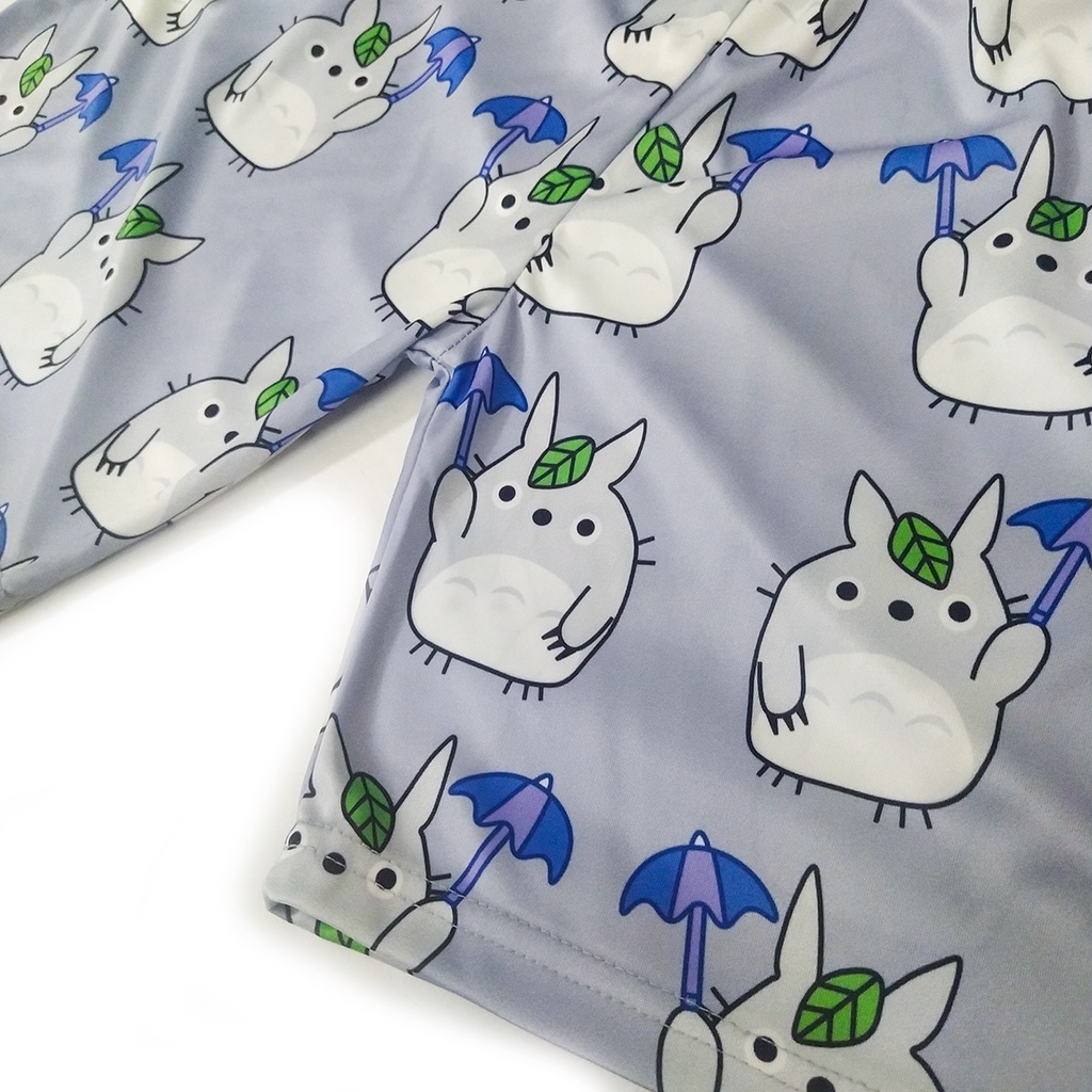 Quần short hoạt hình, quần đùi hoạt hình totoro phom rộng siêu mát