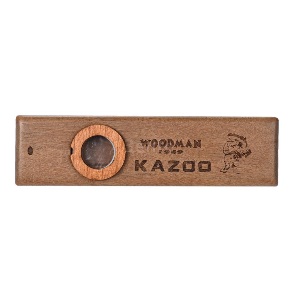 Đàn Kazoo bằng gỗ nhiều màu sắc tiện dụng