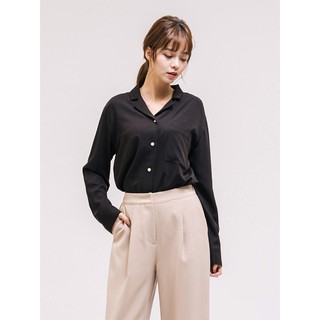 Áo sơ mi nữ tay dài basic H:CONNECT 3027012041168