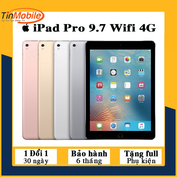 Máy Tính Bảng iPad Pro 9.7 - 32/128Gb (4G + Wifi) Zin Đẹp 99%