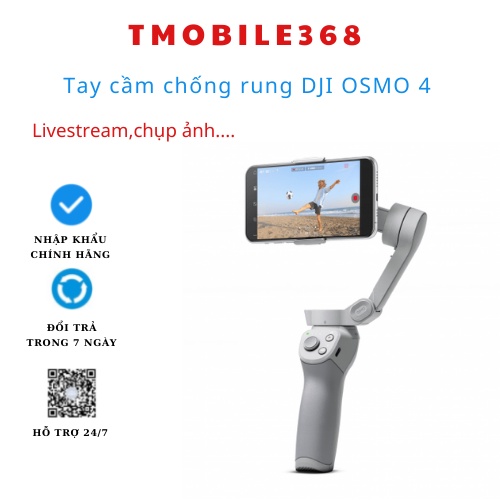Tay cầm chống rung DJI OSMO 4 - HÀNG CHÍNH HÃNG | BigBuy360 - bigbuy360.vn