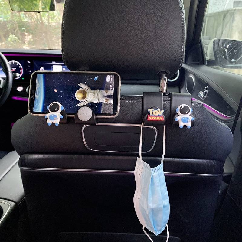 Car Hook Car Seat Back Hook Hidden Multifunctional Car Interior Cute Supplies Small Car Hook Auto department store supplies