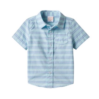RẬP SƠ MI CHO BÉ NGẮN TAY (Size 0-12 tuổi)