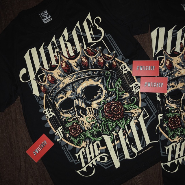 ÁO PIERCE THE VEIL - ROCK BAND TEE - ÁO PHÔNG ÁO THUN NHẠC ROCK UNISEX