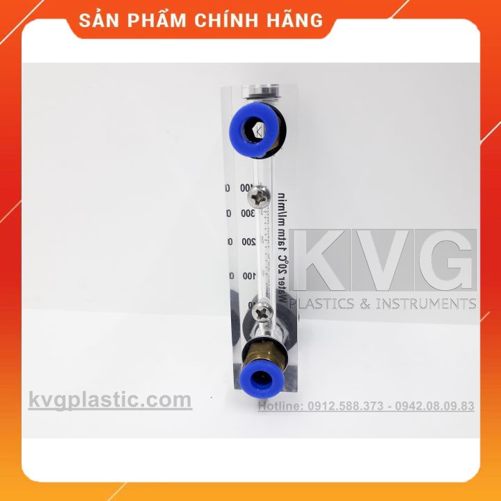 Lưu lượng kế LZM 4T- 6T- 8T Có van Tiết Lưu
