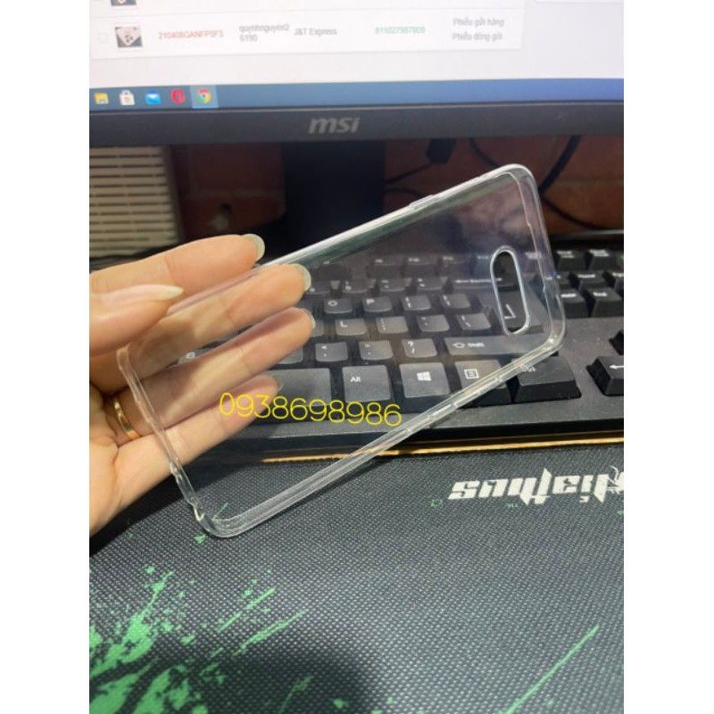 ốp lưng silicon LG V50s/G8X trong suốt