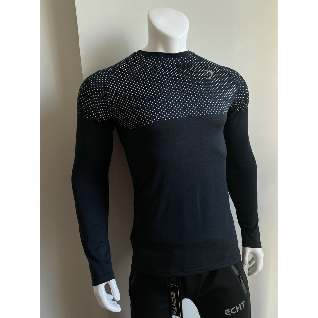 Áo tập gym tay dài ôm body GymShark  - Áo thun tập gym tay dài - BiT Fitness chuyên đồ tập ADT.GS.CN | BigBuy360 - bigbuy360.vn