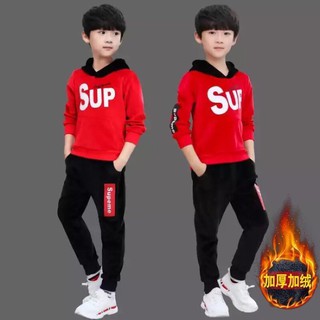 Bộ nỉ nhung cho bé trai