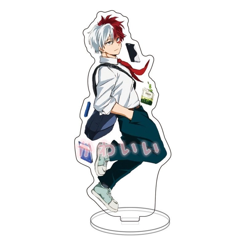 Mô hình Standee Boku Hero Academia Học Viện Anh Hùng anime mica chibi trang trí trưng bày