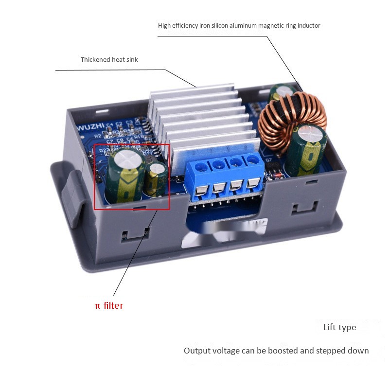 POWER POWER (Đang Bán) Bộ Nguồn Năng Lượng Mặt Trời Zk-4Kx Cnc Dc Dc Cc Cv 0.5-30v 4a