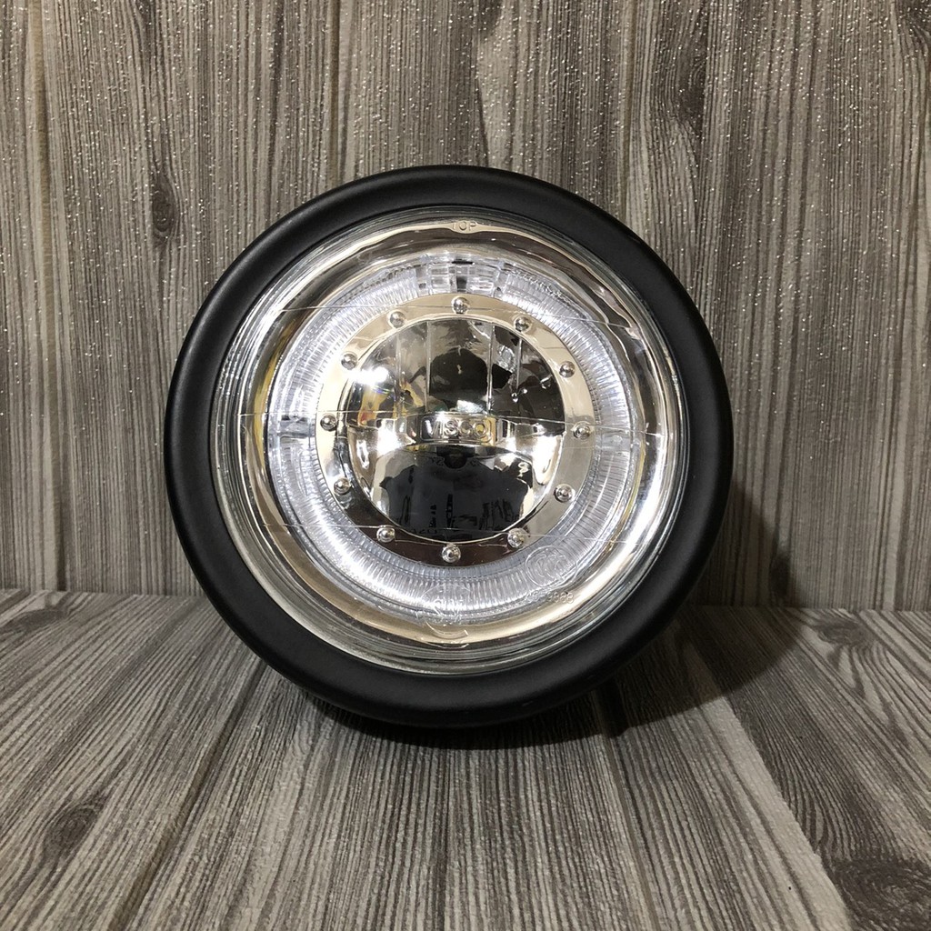 ĐÈN PHA XE ĐỘ CAFE RACER, TRACKER CLASSIC