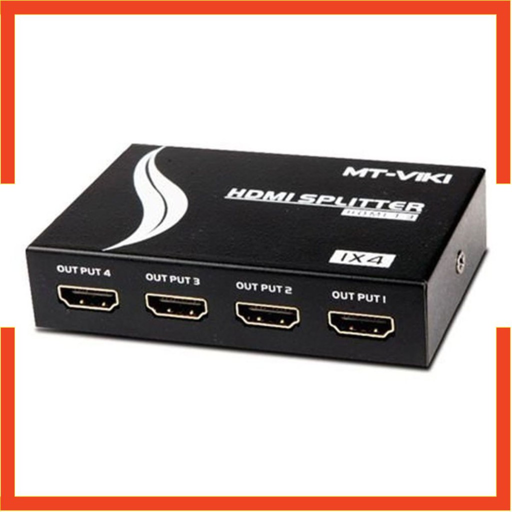 Bộ chia màn hình hdmi 1 ra 4 - HDMI Splitter 1 to 4 [meomeochomchom shop]
