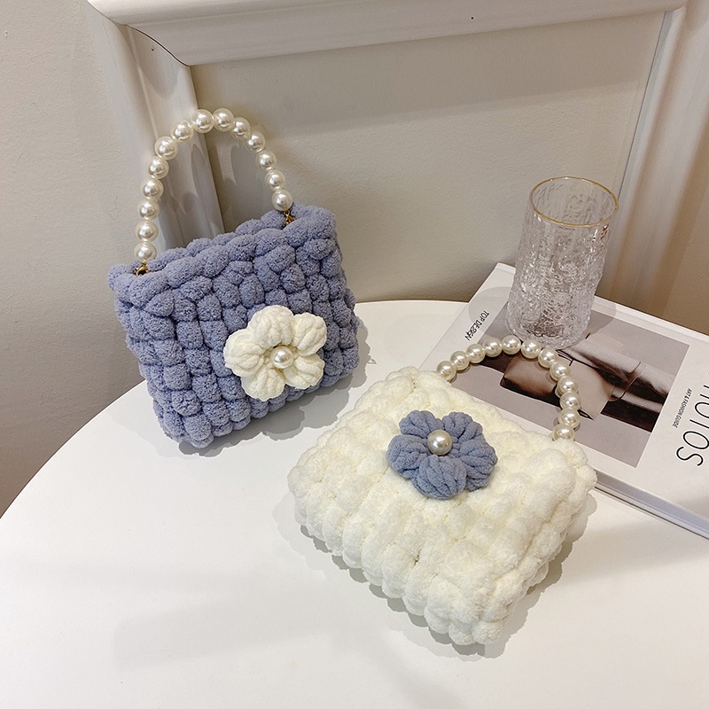 Túi Len Tự Đan, Túi Xách Handmade_ Phụ Kiện Đan Túi