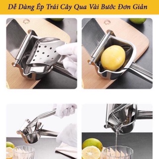 ÉP HOA QUẢ BẰNG TAY INOX CAO CẤP