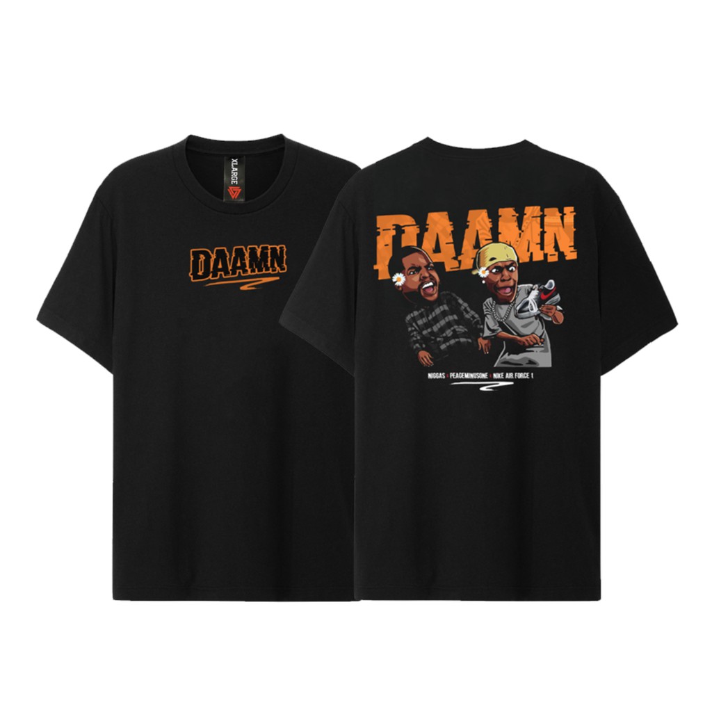 Áo thun Damn Tee 1 với thiết kế tay ngắn, cổ tròn, form rộng, vải dày thoáng mát, năng động